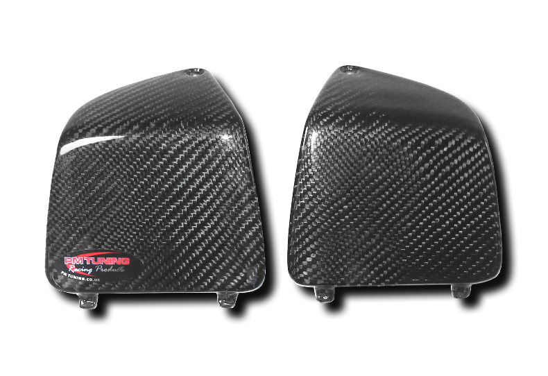 Carbon Fibre Fuse + Water Covers - Vespa GTS/GT/GTV