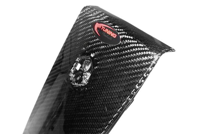 Carbon Fibre Horn Cover - Vespa GTS/GT/GTV - Image 3