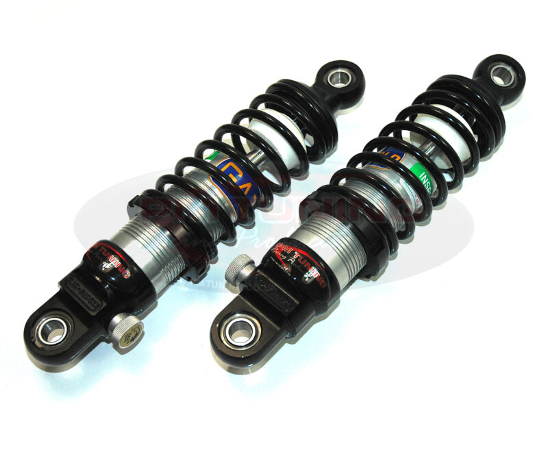 PM TUNING GAZ TL50/125/200 & LAMBRETTA FRONT OUTBOARD SHOCKS