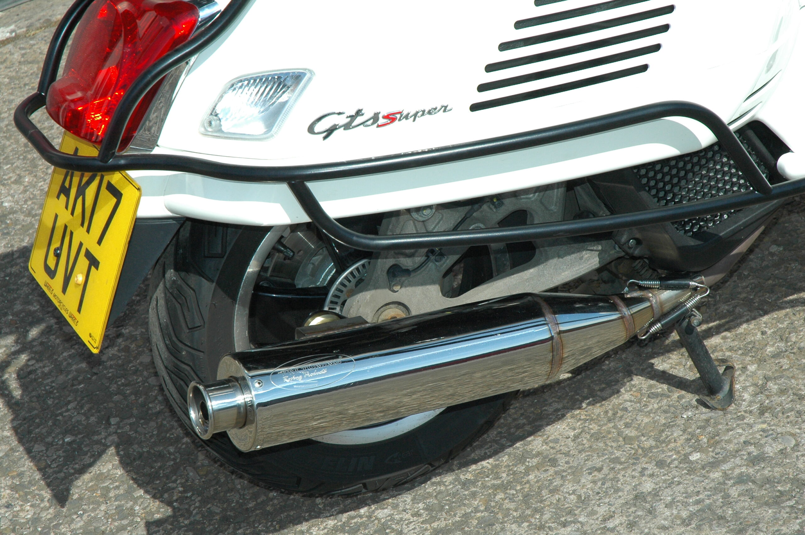 PM TUNING X-TECH EXHAUST VESPA GTS 125 4T iGet