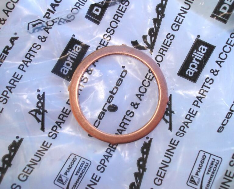 8-Piece Exhaust Gasket Kit For Aprilia SR 50 Scooter - Includes Seals, Bolts & Nuts