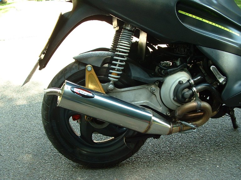 gilera runner 125 exhaust