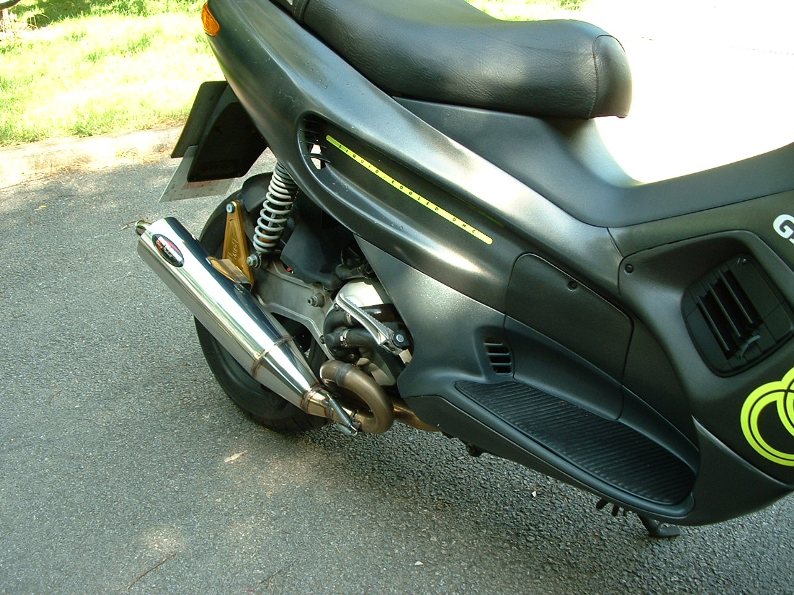 Gilera Runner/DNA 125cc 210cc Performance Exhaust PM Tuning