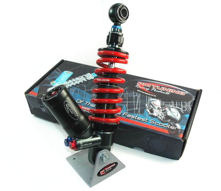 LAMBRETTA PROSTREET MULTI ADJUSTABLE REAR SHOCK. PM Tuning