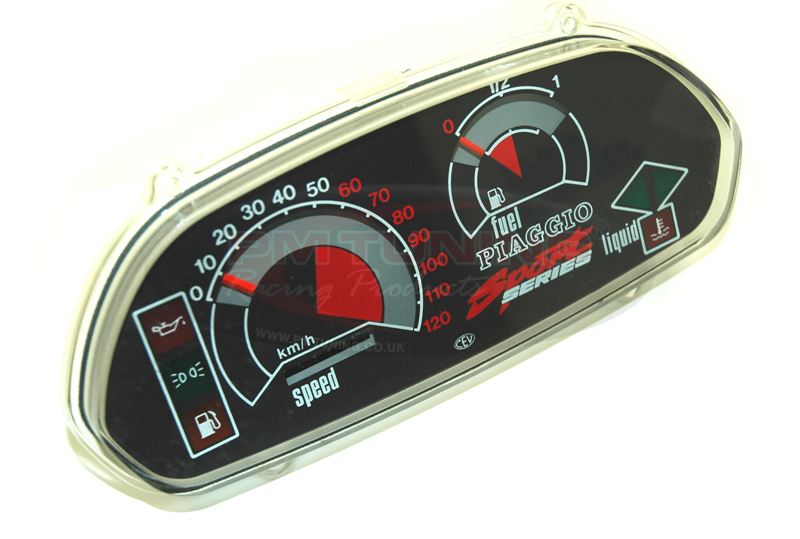 Genuine Piaggio Piaggio Nrg Speedo In KPH