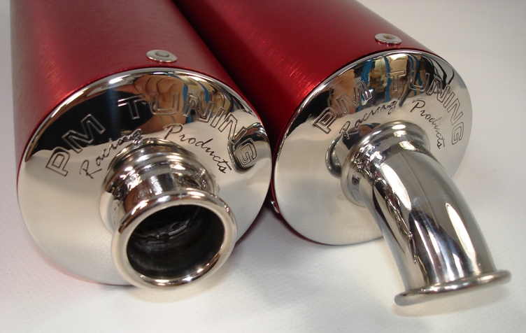 PM Tuning Evolution Expansion Chamber Exhaust - Lambretta Series III - Image 3