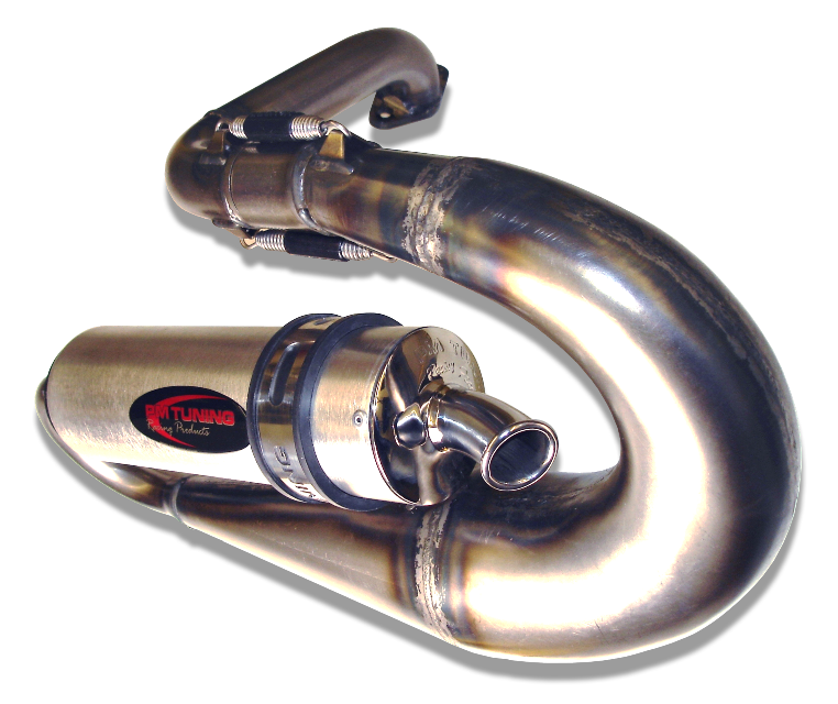 PM Tuning Evolution Expansion Chamber Exhaust - Vespa Small Frame / PK