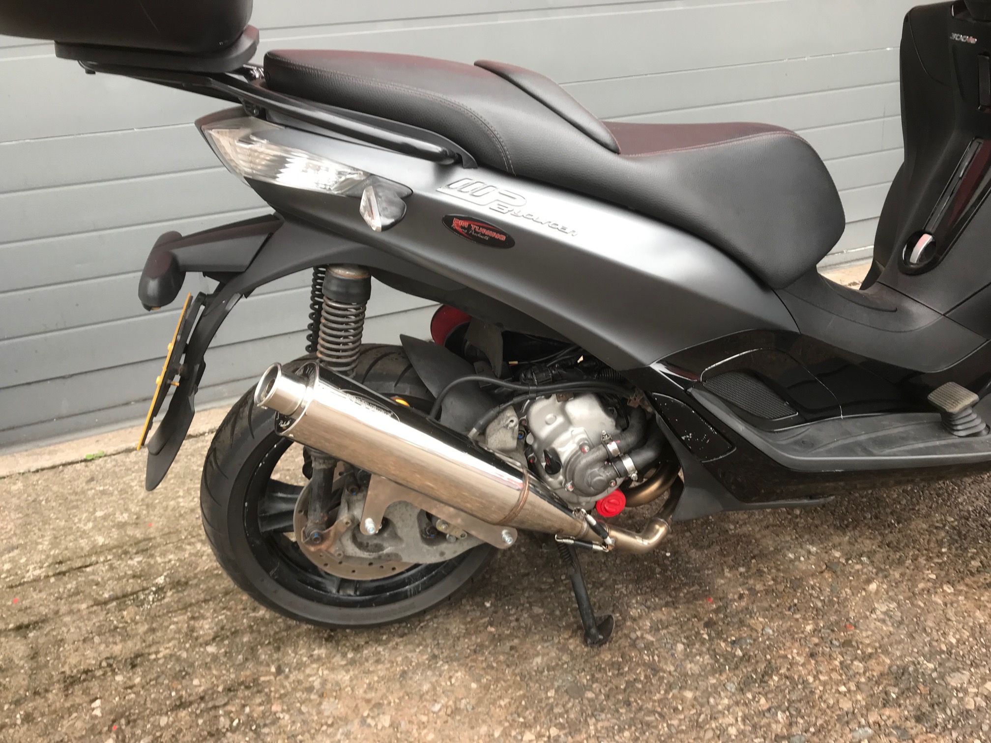 STAINLESS STEEL EXHAUST SYSTEM MP3 YOURBAN 125/250/300ie