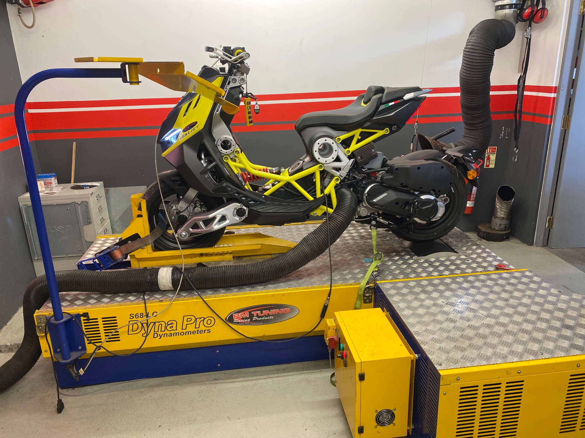 Italjet Dragster 200 Exhaust, Variator & Fuel Injection Module Bundle Kit - Image 6