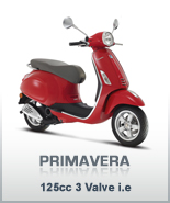 Primavera 125cc 3 Valve i.e