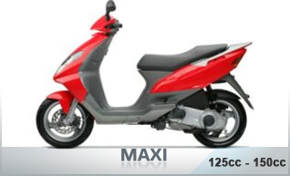 Scooters 125/150cc
