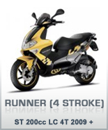 Runner ST 200cc LC 4T 2009 onwards