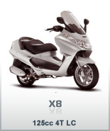 X8 125cc 4T LC