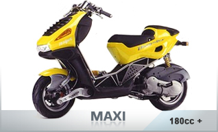 Scooters 180cc and above