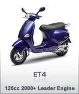 ET4 125cc Leader Engine 2000 onwards