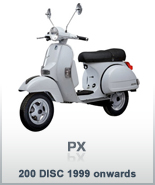 PX 200 DISC 1999 ONWARDS