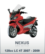 Nexus 125cc LC 4T 2007 - 2009